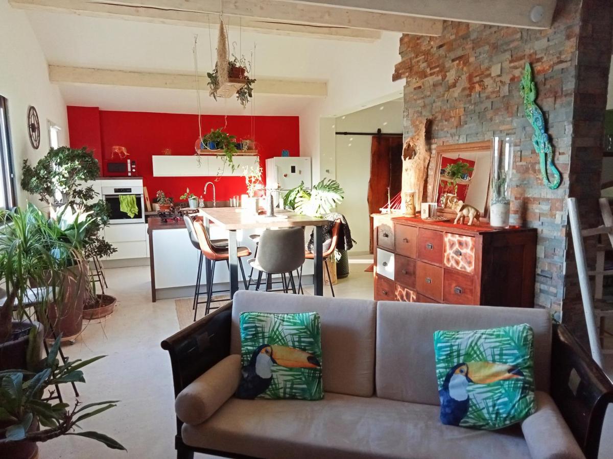 Logement De Charme Avec Piscine Et Jacuzzi Carnoules  Exterior foto